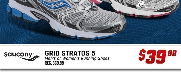 Saucony Grid Stratos 5 Men's or Women's Running Shoes