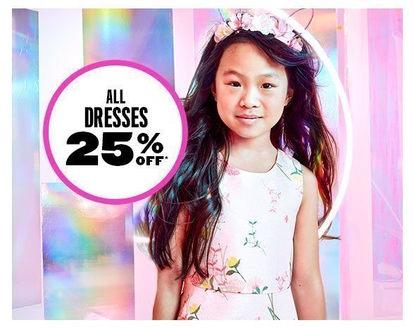 All Dresses 25% Off