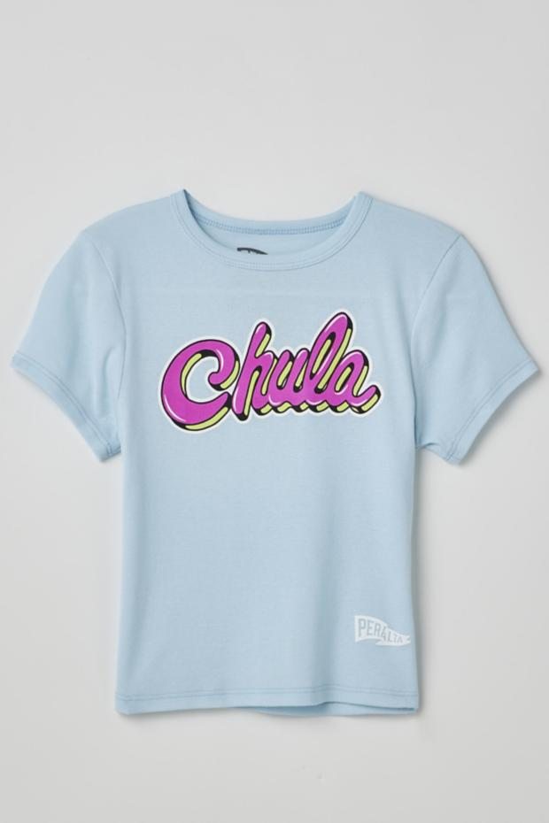 Peralta Project UO Exclusive Chula Ribbed Baby Tee