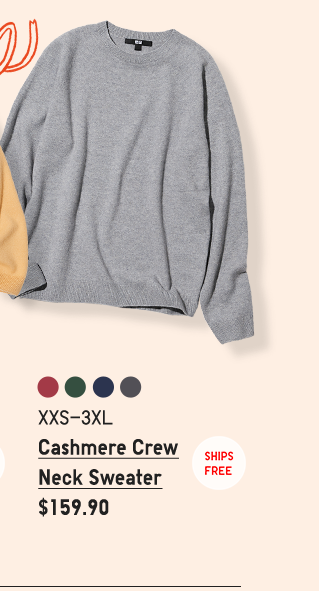 PDP6 - MEN CASHMERE CREW NECK SWEATER