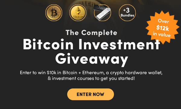 Complete Bitcoin Investment Giveaway | Enter Now