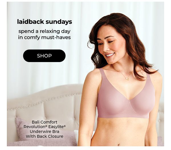 Bali EasyLite Bra in a New Color that will Spice Things Up! - OneHanesPlace  Email Archive