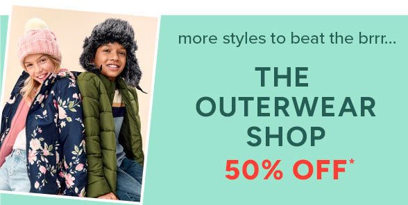 50% off Outerwear