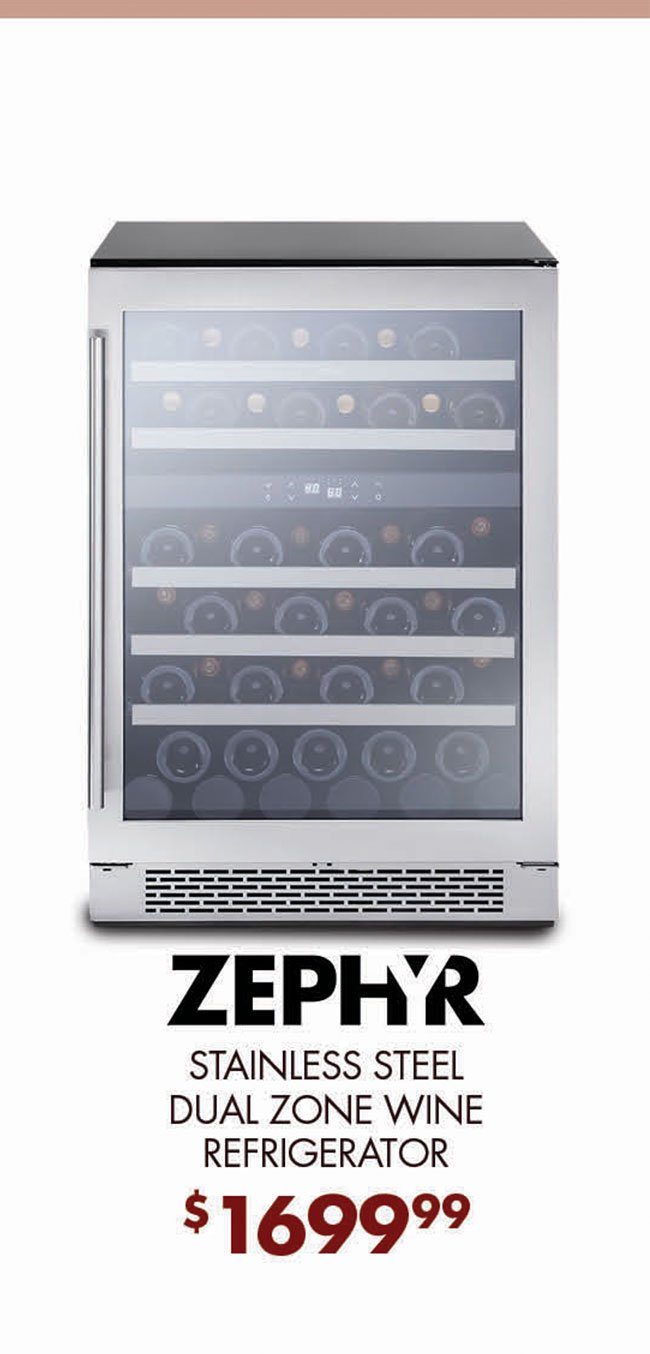 Zephyr-Stainless-Dual-Zone-Wine-Fridge