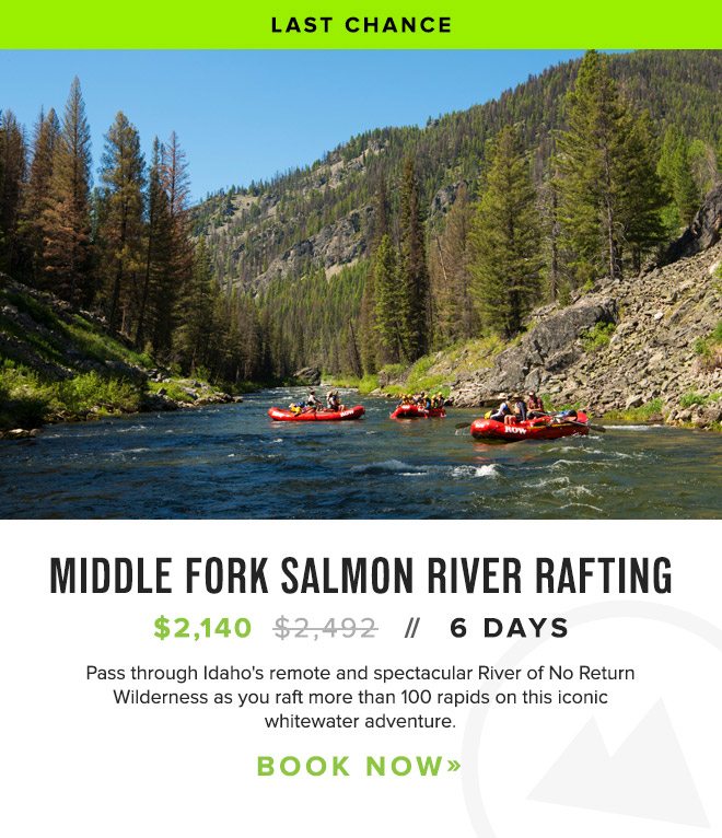 Middle Fork Salmon River Rafting - Book Now