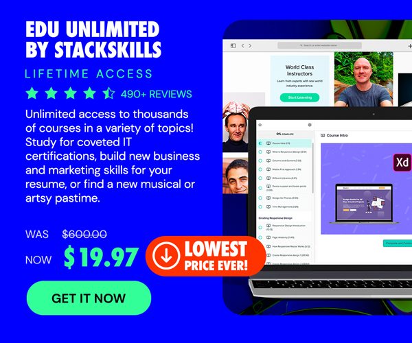 EDU Unlimited by StackSkills: Lifetime Access