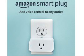 Amazon Smart Plug (Add Alexa Voice Control to Any Power Outlet, Schedule On/off Automatically) - No Hub Required