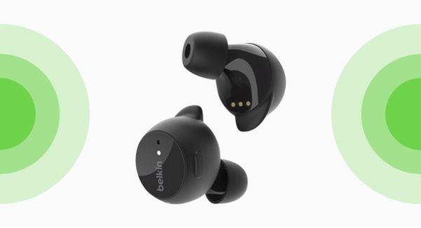 SOUNDFORM Immerse Noise Cancelling Earbuds are better with Belkin