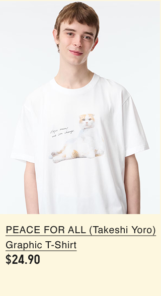 PDP3 - PEACE FOR ALL GRPAHIC T-SHIRT