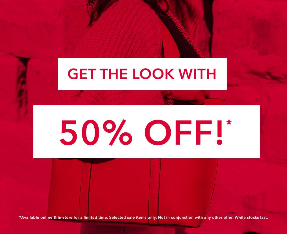 get the look with 50% OFF!