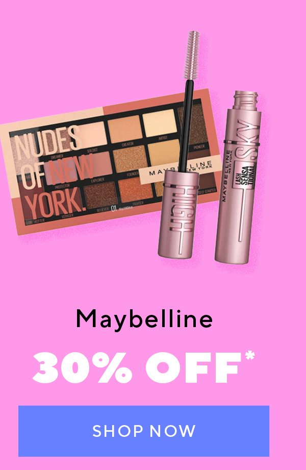 Maybelline | 20% off* 