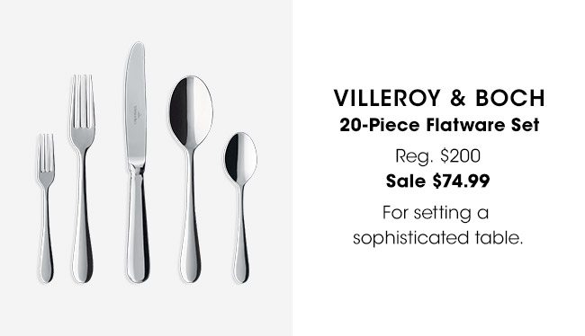 VILLEROY & BOCH FLATWARE SET