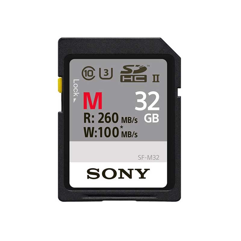 SONY 32GB SDHC SF-M32 UHS-CLS3/10 260MB