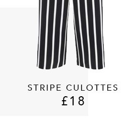 Stripe culottes