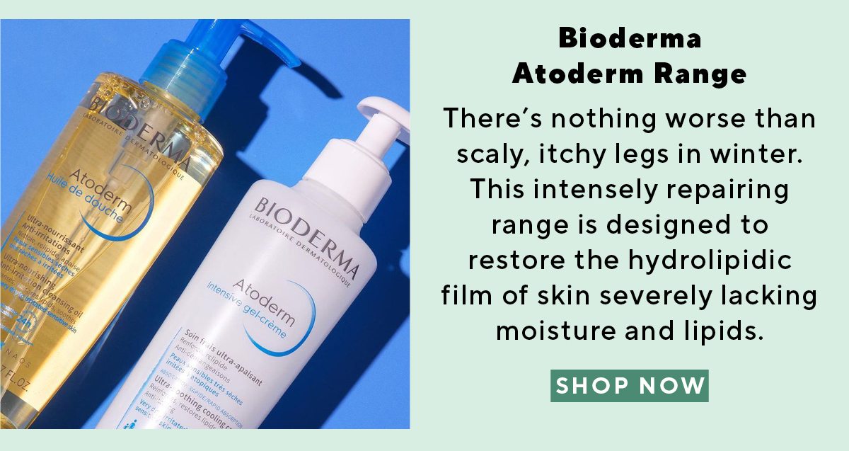 Bioderma Atoderm range