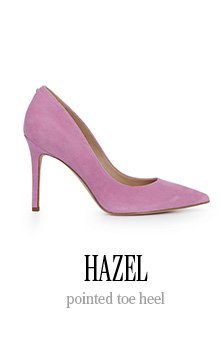 HAZEL. pointed toe heel