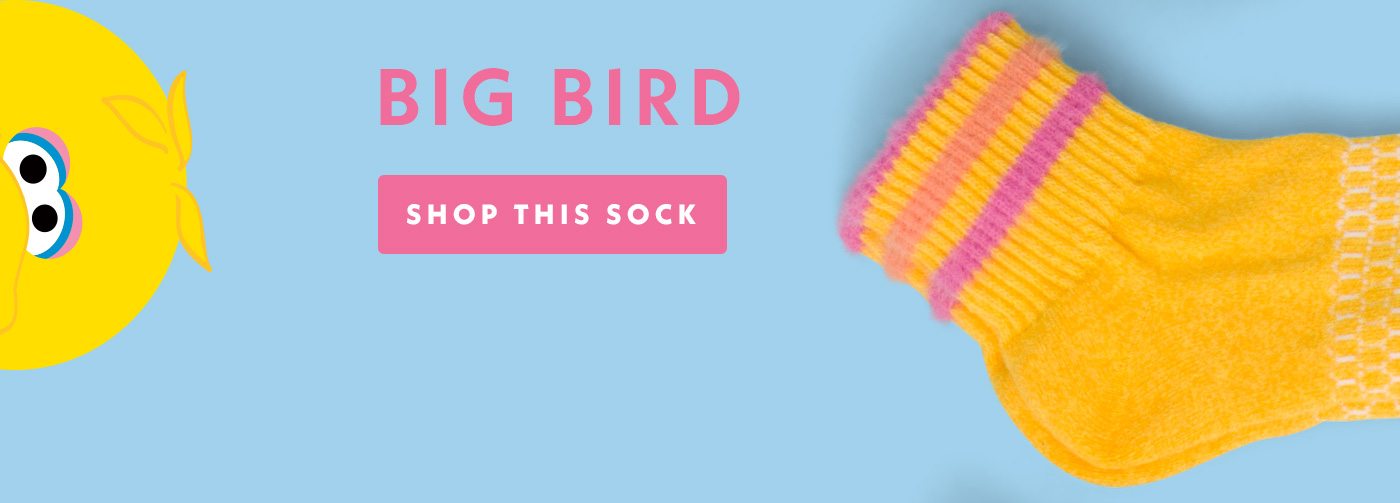 Big Bird | Shop this sock
