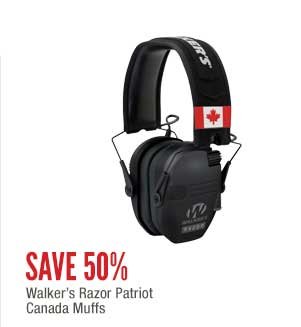Walker's Razor Patriot Canada Muffs