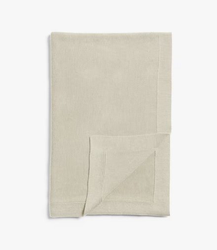 John Lewis Rye Knit Throw, £48