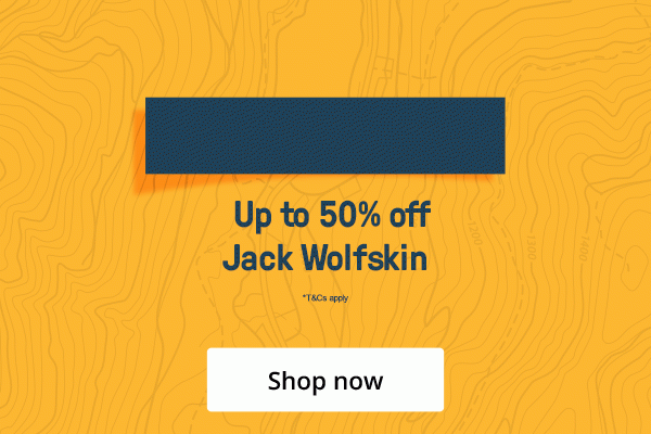Jack Wolfskin promo - up to 50% off