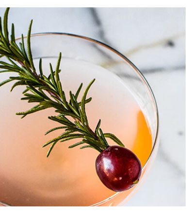 Gin and Grape Rosemary Rosé