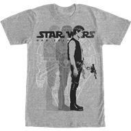 Star Wars Han Solo Shadow T-Shirt