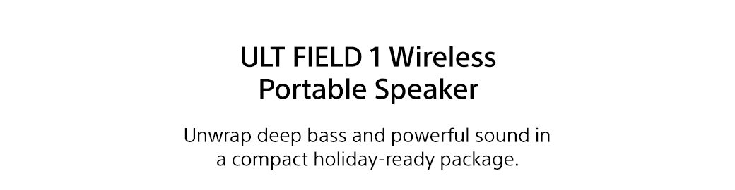 ULT FIELD 1 Wireless Portable Speaker