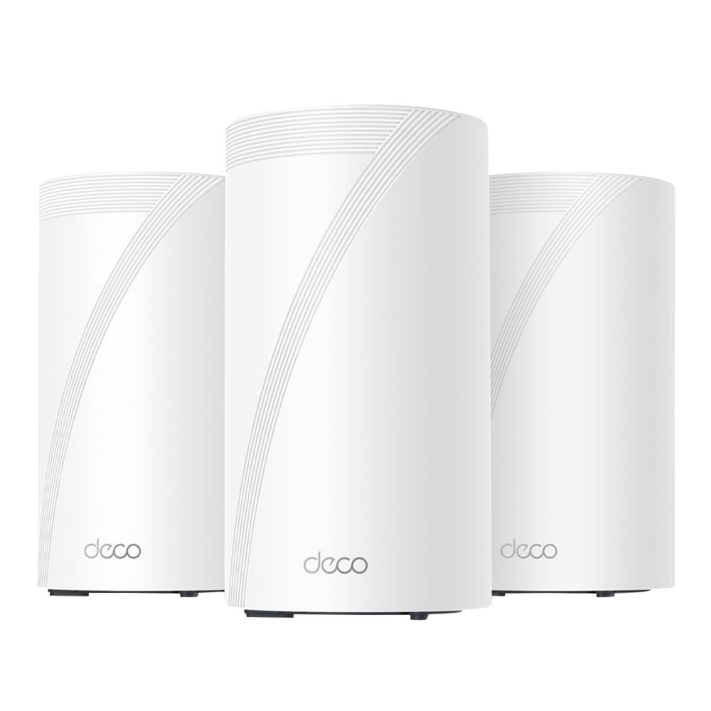 TP-LINK Deco - BE16000 WiFi7 Quad-Band Whole Home Mesh Whole Home Wireless System