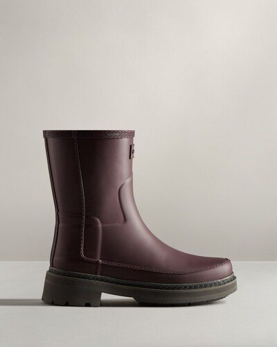 Women's Refined Stitch Detail Short Rain Boots