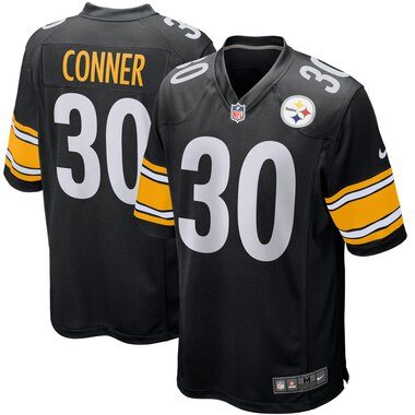 James Conner Pittsburgh Steelers Nike Game Jersey - Black