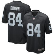 Antonio Brown Oakland Raiders Nike Game Jersey – Black