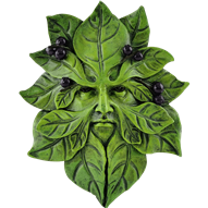 Blueberry Greenman Plaque