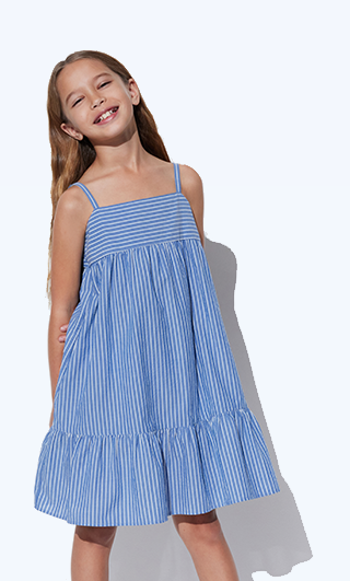 PDP14 - GIRLS CAMISOLE DRESS