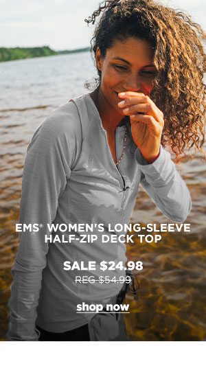 EMS Women's Long-Sleeve Half-Zip Deck Top - Click to Shop Now