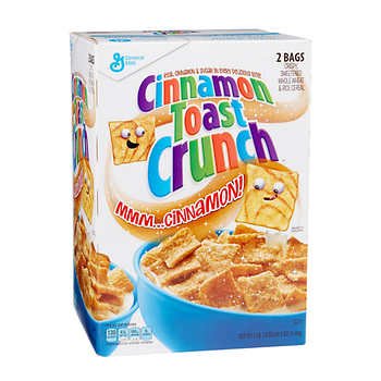 General Mills Cinnamon Toast Crunch Cereal, 49.5 oz.