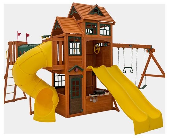 cedar summit by kidkraft adventure ridge playset