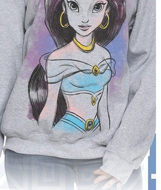 Aladdin Jasmine Sketch Sweatshirt