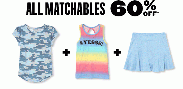 All Matchables 60% Off