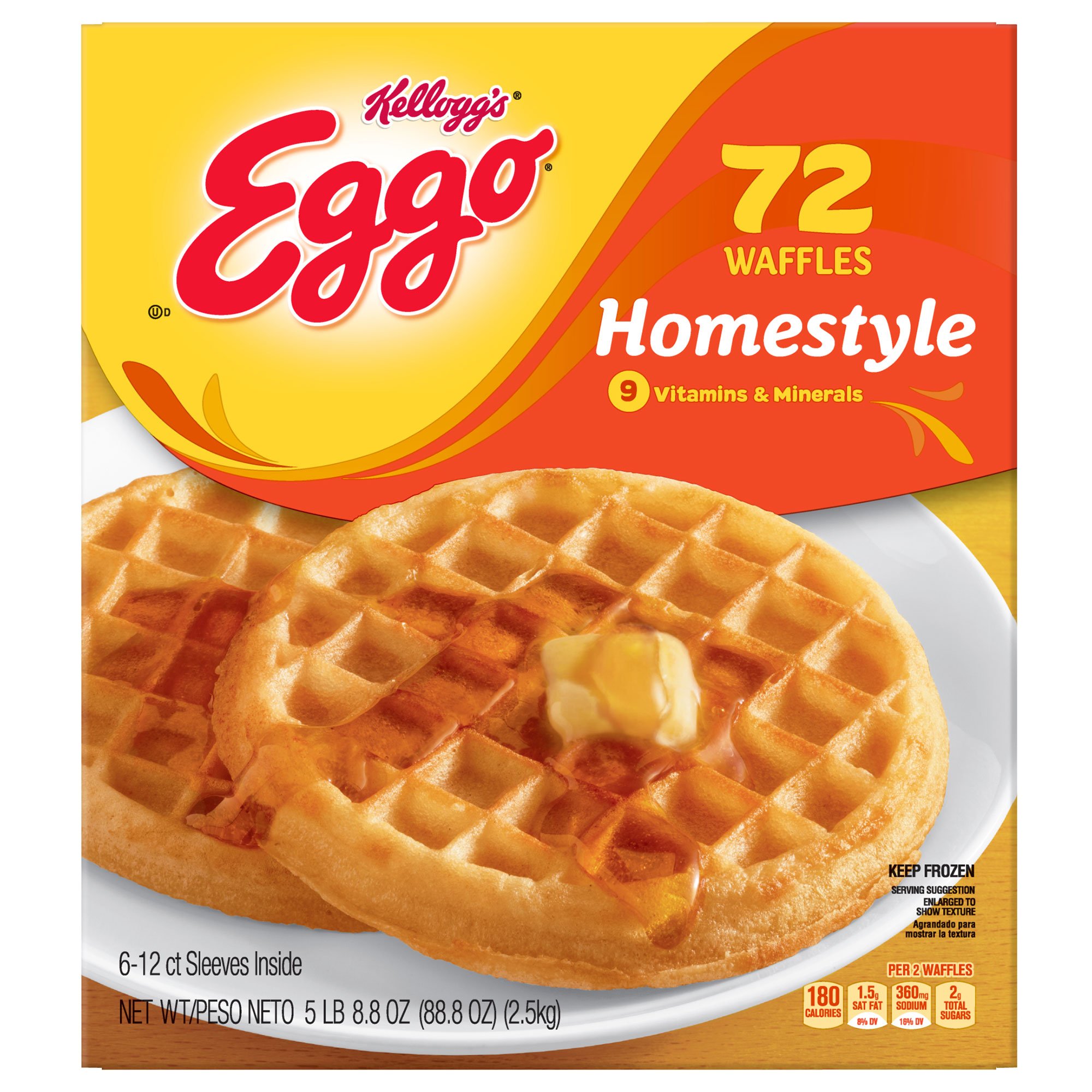 Kellogg's Eggo Homestyle Waffles