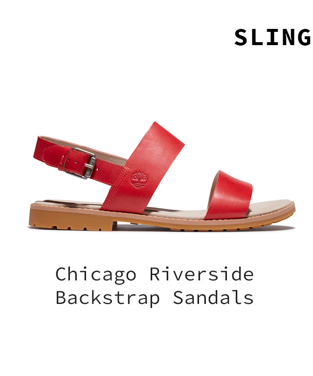 Chicago Riverside Backstrap Sandals