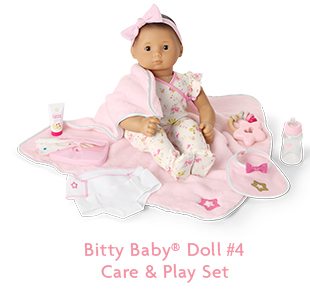 Bitty Baby® Doll #4 Care & Play Set