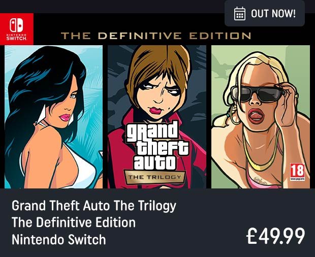 Grand Theft Auto The Trilogy - The Definitive Edition Nintendo Switch