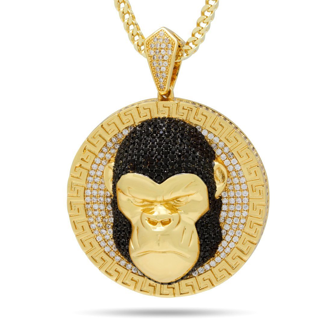 Gold Gorilla Medallion