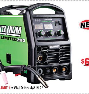 View Unlimited 200™ Professional Multiprocess Welder with 120/240 Volt Input
