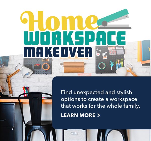 Home workspace makeover.