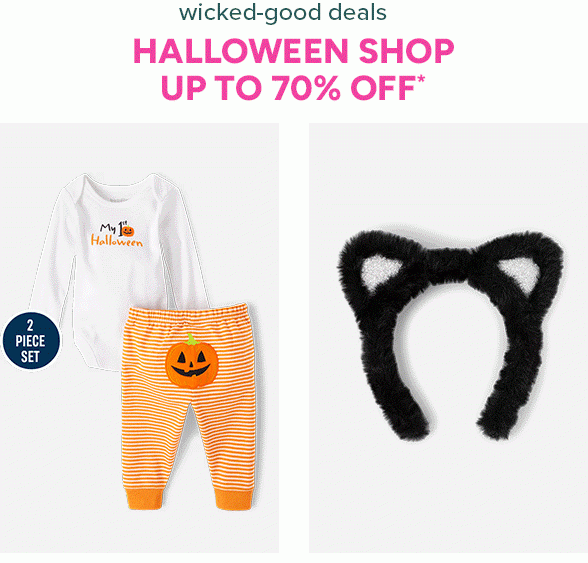 Up to 70% off Halloween Shop