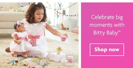 Celebrate big moments with Bitty Baby™ - Shop now