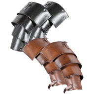 Lorica Leather Spaulders