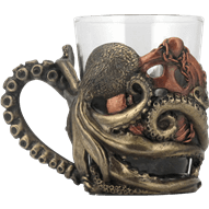 Steampunk Octopus Shot Glass