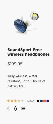 SoundSport Free wireless headphones